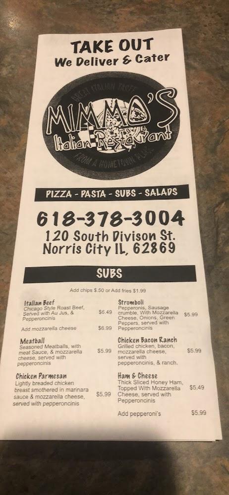 Mimmo's Italian Restaurant Buffalo Chicken